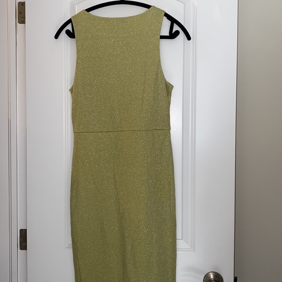 Forever 21 lime green midi dress - Picture 4 of 4